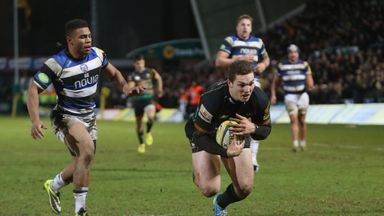 George North: Inspired Saints and scored their sixth try