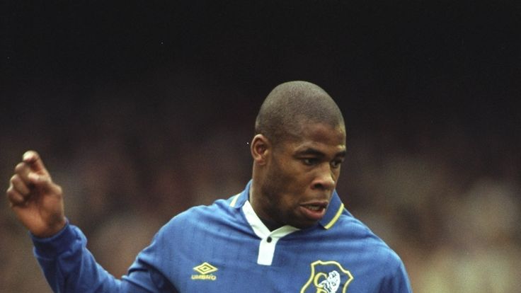 17 Feb 1996:  Michael Duberry of Chelsea in action during an FA Carling Premiership match against West Ham United at Stamford Bridge in London. West Ham wo