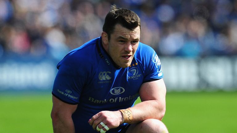 Cian Healy: scored one of Leinster's five tries