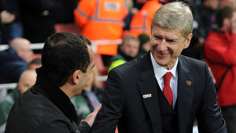 Arsene Wenger: Content with a five-point cushion after draw