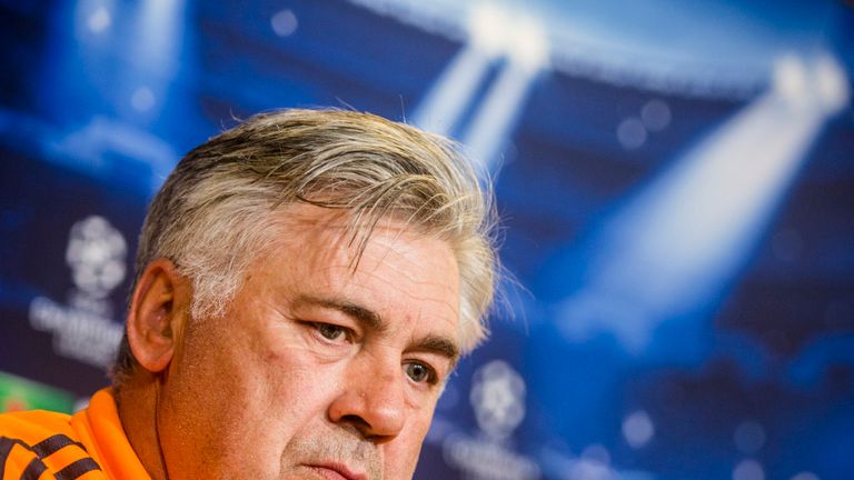 Carlo Ancelotti: Set his sights on winning the Champions League
