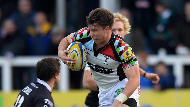 Sam Smith: scored two tries for Quins