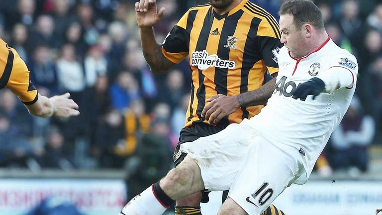 Wayne Rooney: Manchester United striker scores against Hull City