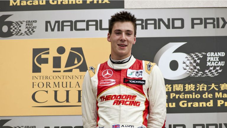 Alex Lynn has joined Red Bull's junior driver programme