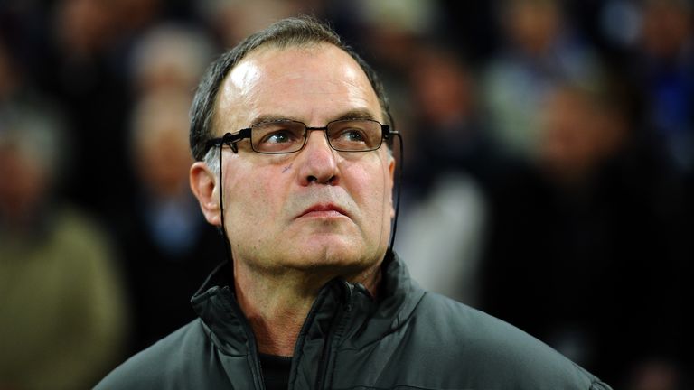 Marcelo Bielsa in charge of Athletic Bilbao in 2012