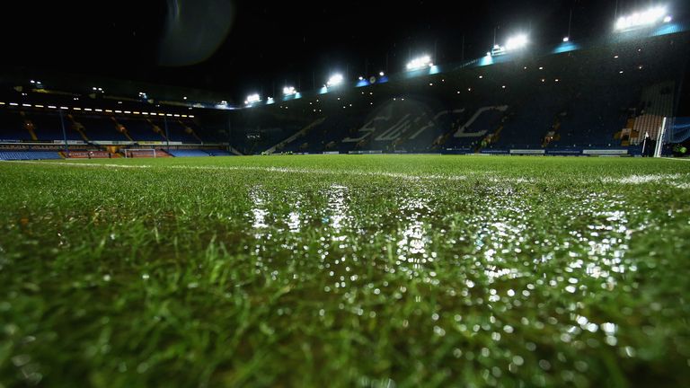 The match between Sheffield Wednesday and Wigan Athletic is called off, due to a waterlogged pitch at Hillsborough