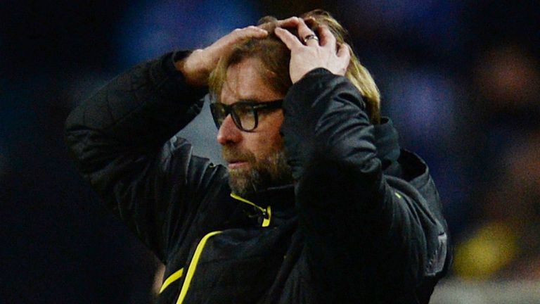 Jurgen Klopp: Under pressure from the Borussia Dortmund board