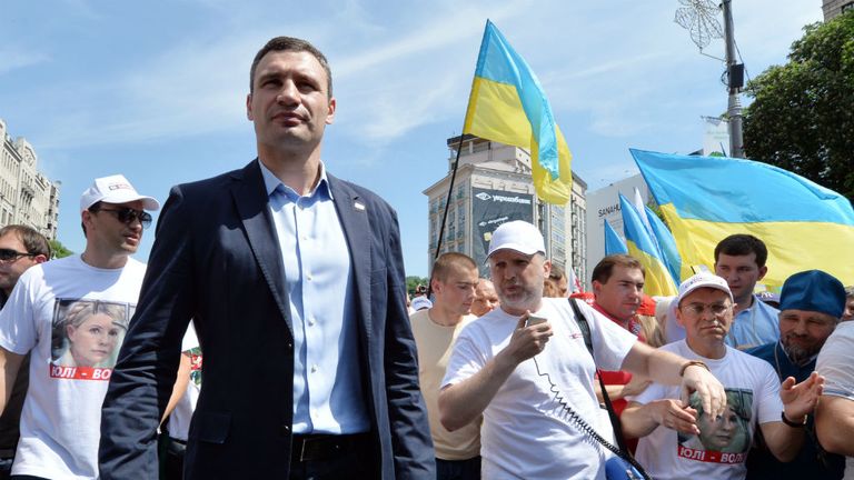 VItali Klitschko Ukraine politician