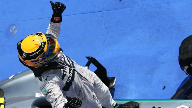 Lewis Hamilton took his maiden Mercedes win in Hungary