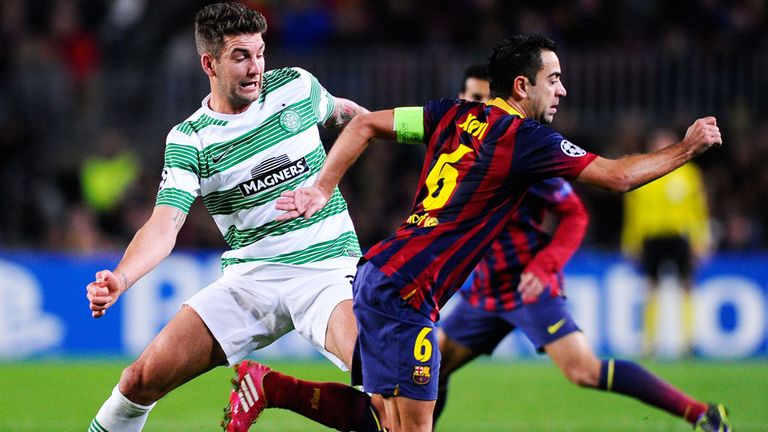 Charlie Mulgrew: Has been absent since the 6-1 defeat in Barcelona