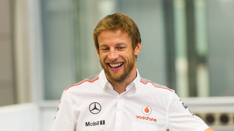 My Special Day - McLaren. Jenson Button