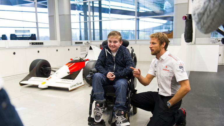 My Special Day - McLaren. Jenson Button