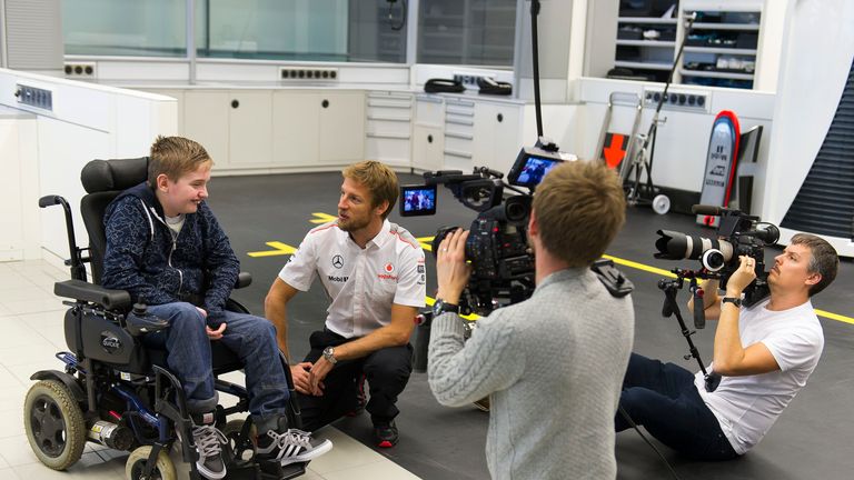 My Special Day - McLaren. Jenson Button
