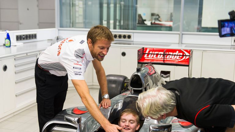 My Special Day - McLaren. Jenson Button