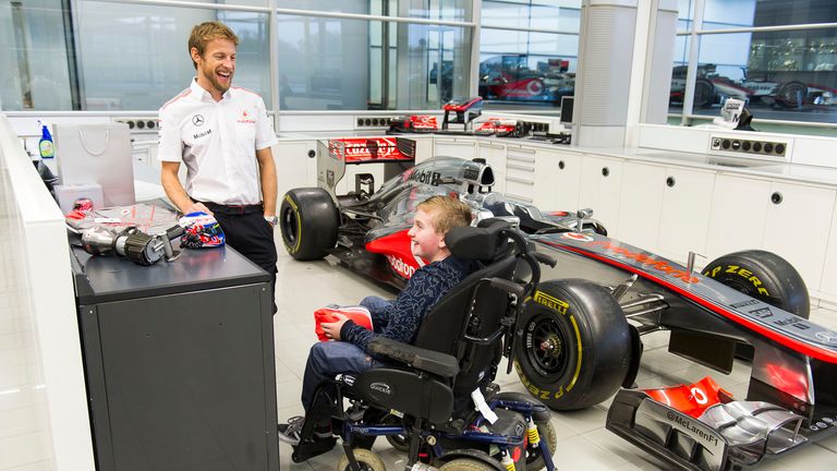 My Special Day - McLaren. Jenson Button