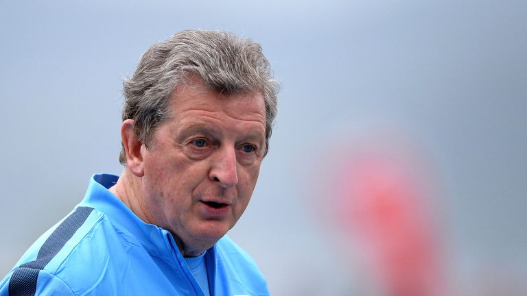 RIO DE JANEIRO, BRAZIL - MAY 31:  Manager Roy Hodgson of England looks on during training at the Urca Military Base on May 31, 2013 in Rio de Janeiro, Brazil.  (Photo by Laurence Griffiths/Getty Images)