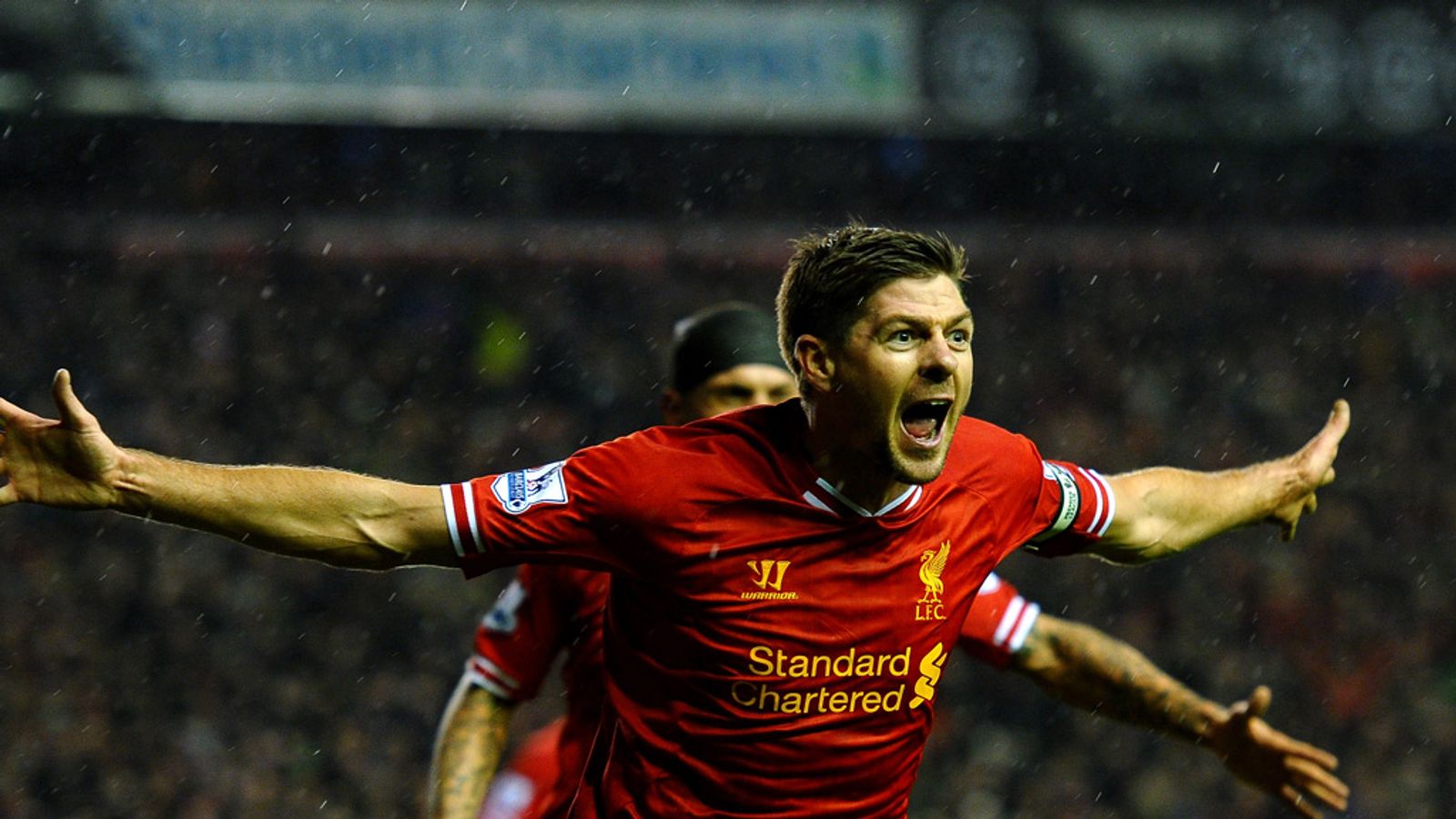 Premier League Steven Gerrard Reluctantly Toes Party Line Over