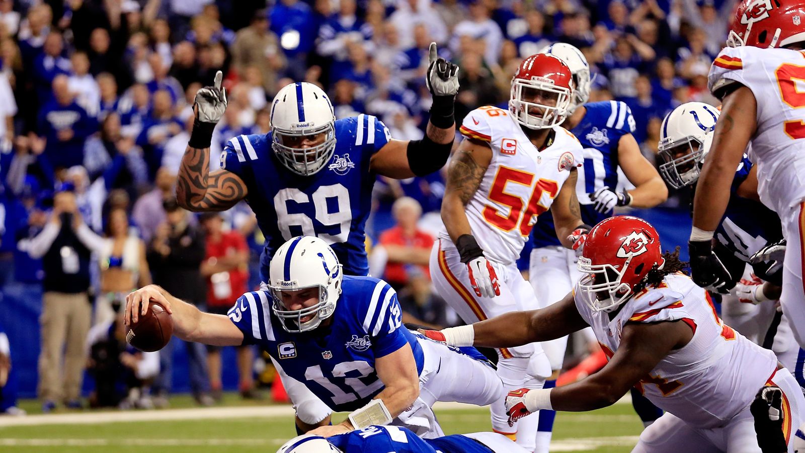 NFL Playoffs: Andrew Luck, Colts stun Chiefs with remarkable