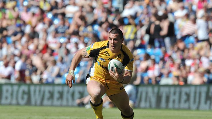 Castleford winger Justin Carney in action during the Super League Magic Weekend at the Etihad Stadium, Manchester. 
