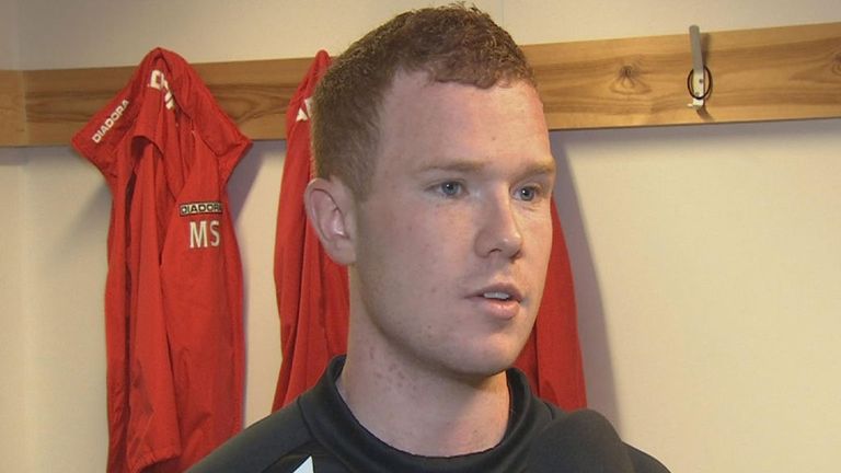 Adam Campbell: Keen to impress against the Hoops