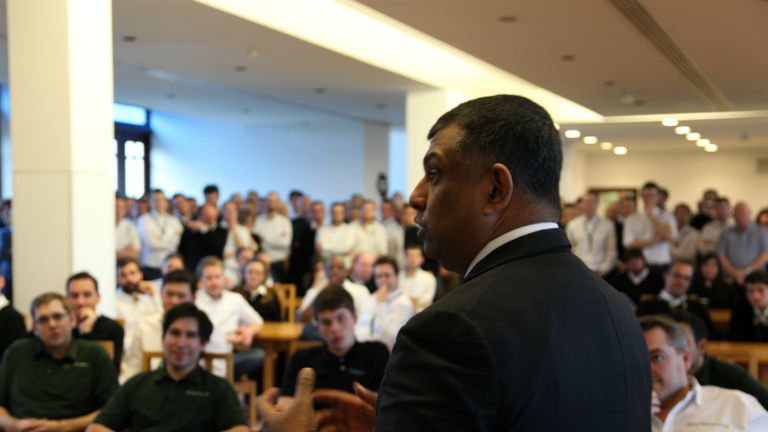 Tony Fernandes: 2014 a "very pivotal year" for Caterham (Credit: Caterham)