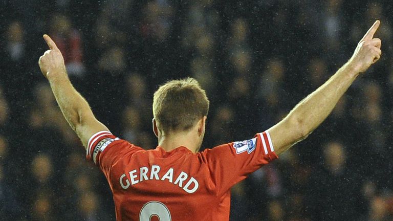 Steven Gerrard: Liverpool captain has received praise from Andrea Pirlo