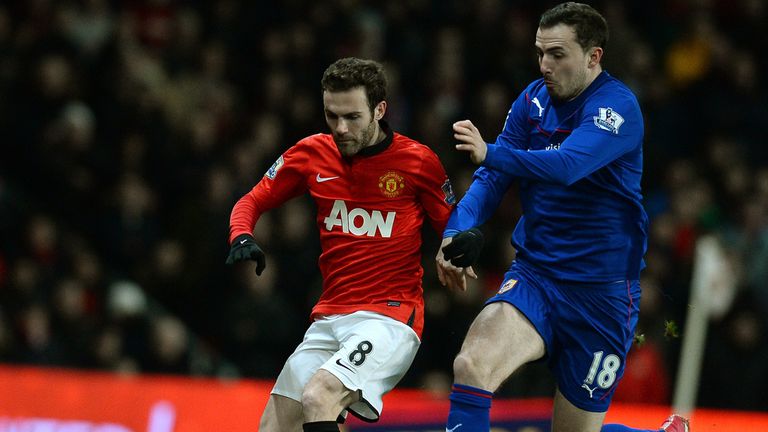 Juan Mata: Collected three points on his Manchester United debut