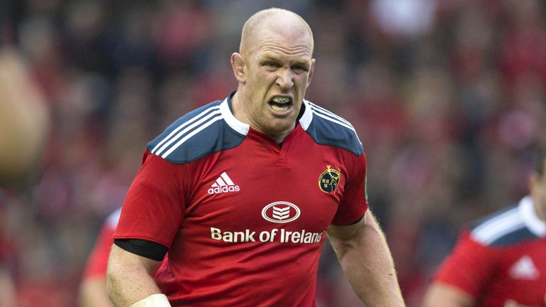 Paul O'Connell: Munster pack ensured plenty of possession