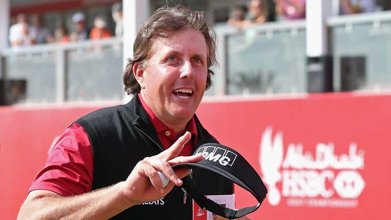 Phil Mickelson: From 59th to top in 18 holes
