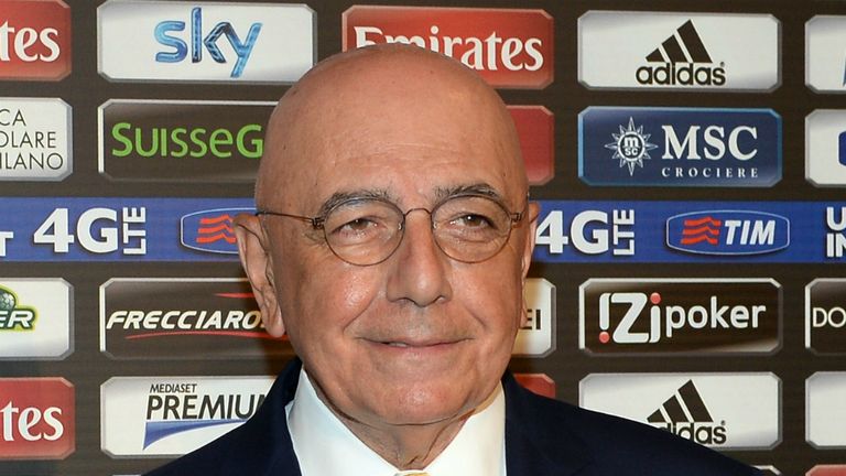 Adriano Galliani, Chief Executive Officer of AC Milan