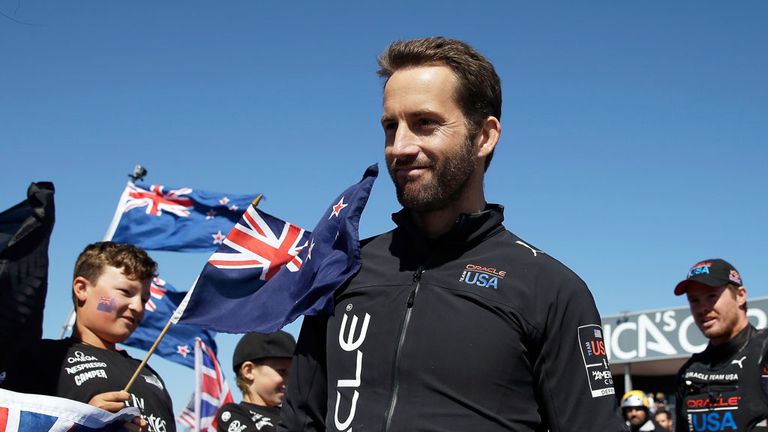 Ben Ainslie unveils new racing yacht in bid to win America 