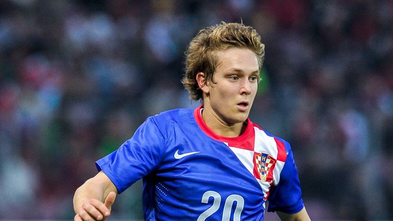 Alen Halilovic of Croatia in action during the international friendly match between Portugal and Croatia in 2013