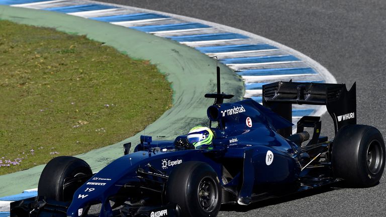 FW36 on track