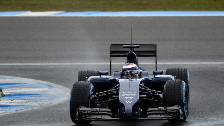 FW36 on track