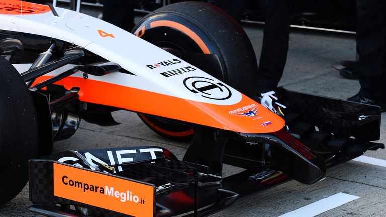 A look at the nose of the MR03
