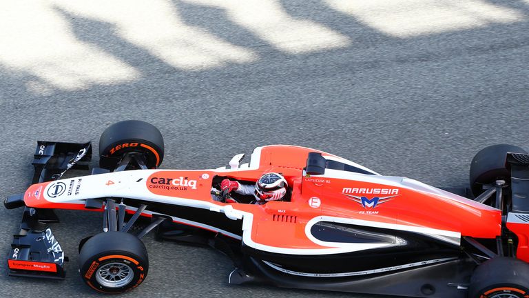 The MR03 from above