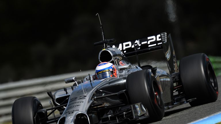 Jenson Button: Back in the car on Thursday morning