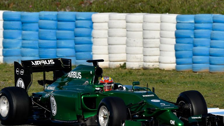 CT05 on track