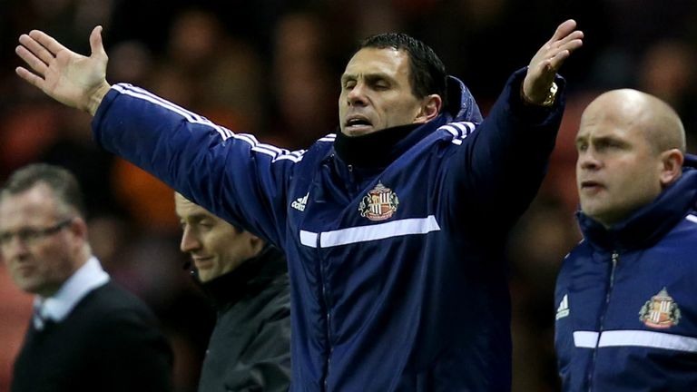 Gus Poyet: Frustrated by Sunderland's present situation