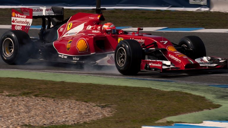 Kimi Raikkonen locks up