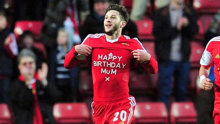 Adam Lallana: Birthday wishes from goalscorer