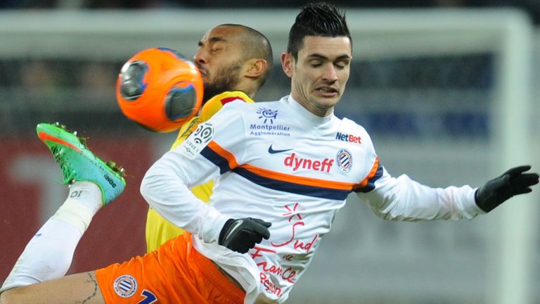 Montpellier's French midfielder Remy Cabella 