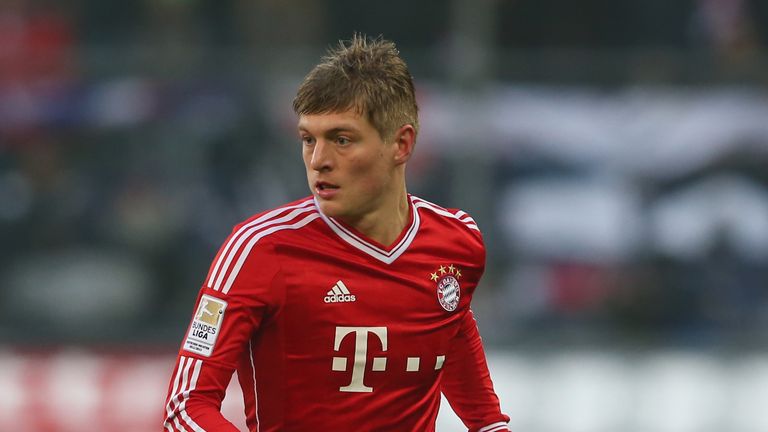 Toni Kroos during the friendly match between Red Bull Salzburg and FC Bayern Munich