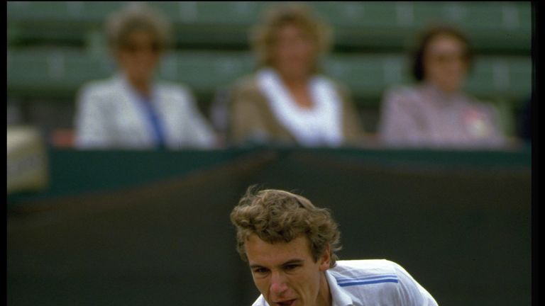 Mats Wilander at the 1983 Australian Open