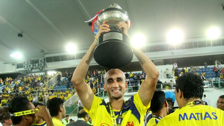 Zesh Rehman with Charity Shield on debut for Malaysian club Pahang