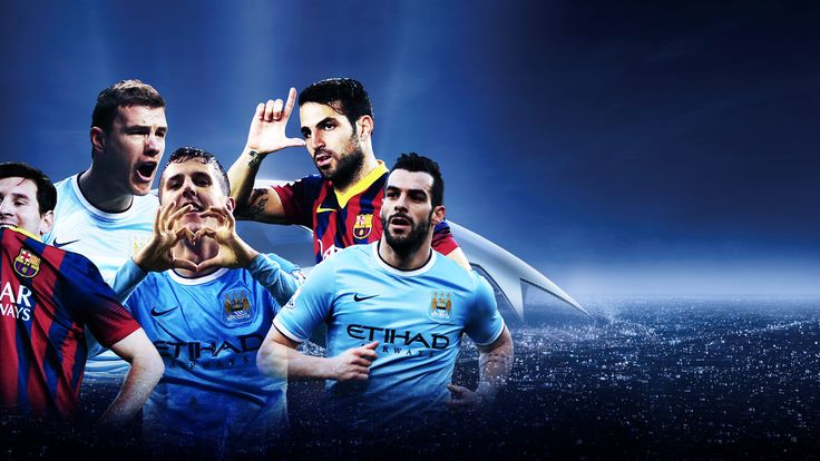 Champions League, Manchester City v Barcelona