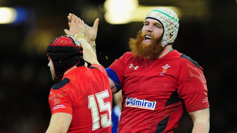 Jake Ball (right): Returns to the Scarlets&#39; ranks