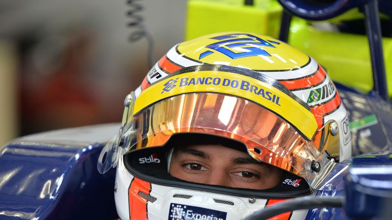 Felipe Nasr in the Williams