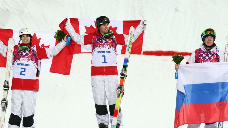 Alex Bilodeau moguls Winter Olympics Sochi