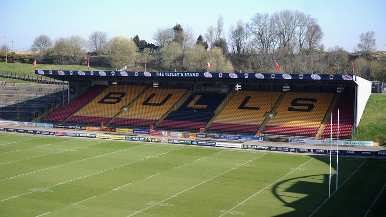 General view of the Provident Stadium, Odsal, the home of the Bradford Bulls